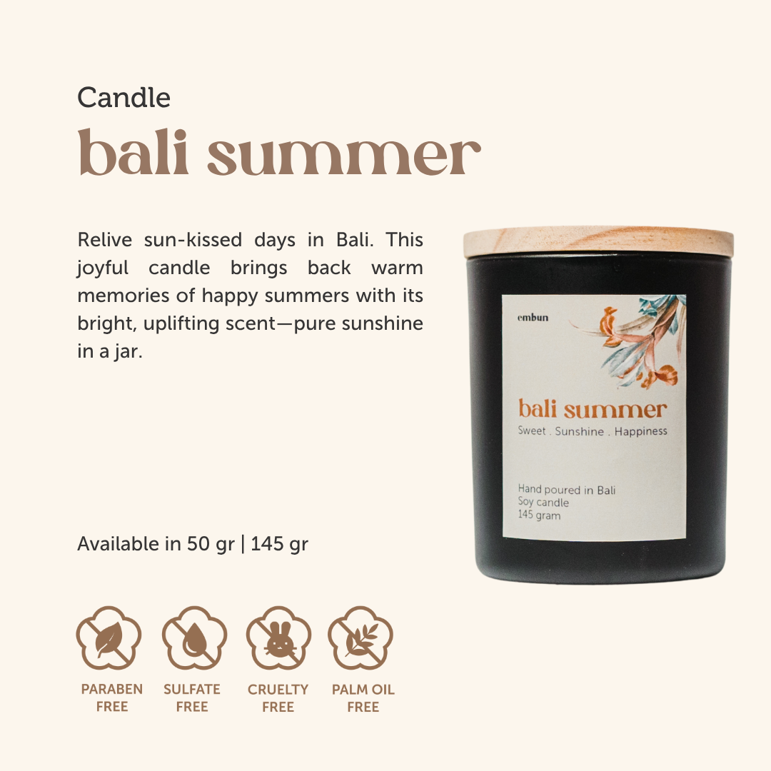 Candle Bali Summer 145 gr
