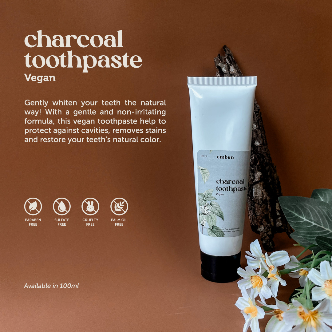 Vegan Charcoal Toothpaste 100 gr