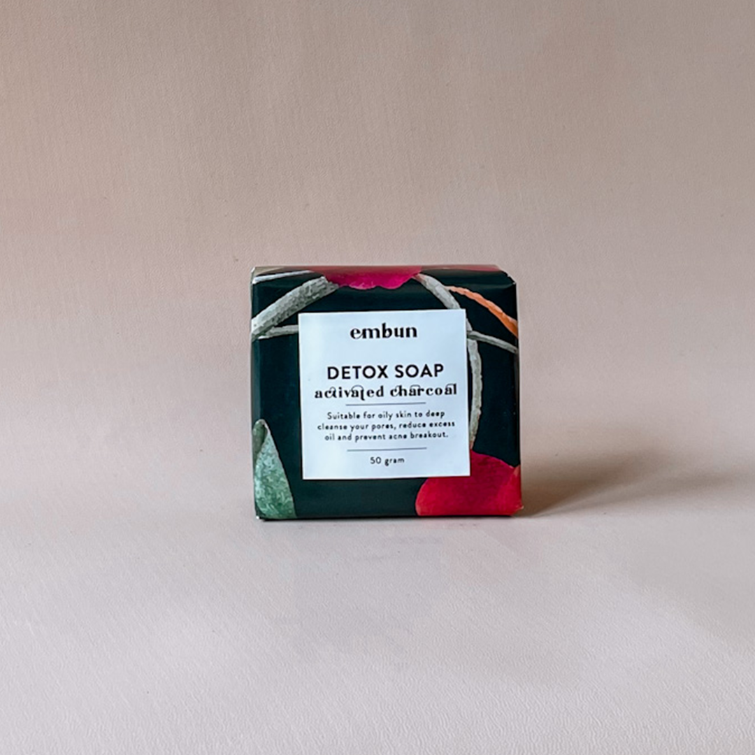 Detox Soap Bar with Activated Charcoal 50 gr