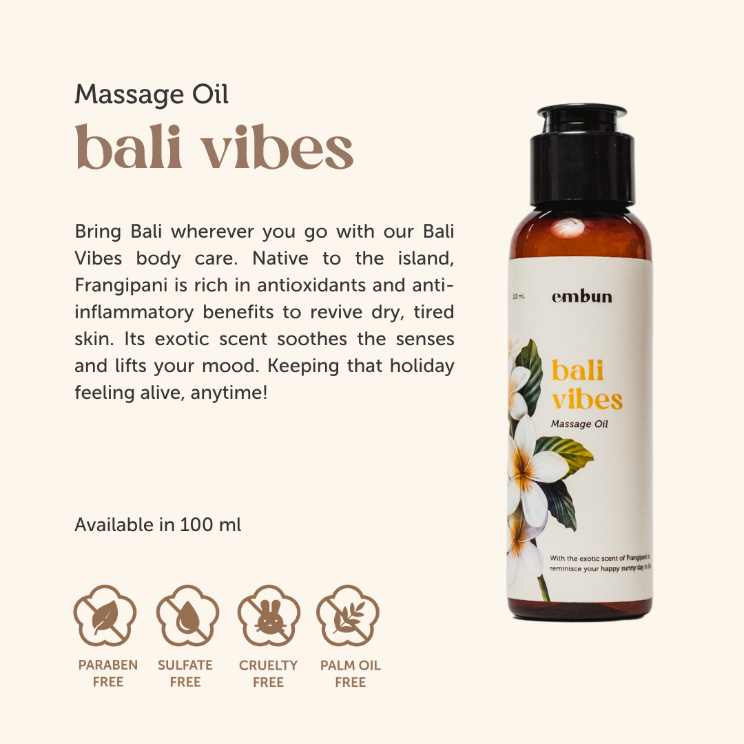 Massage Oil Bali Vibes 100 ml