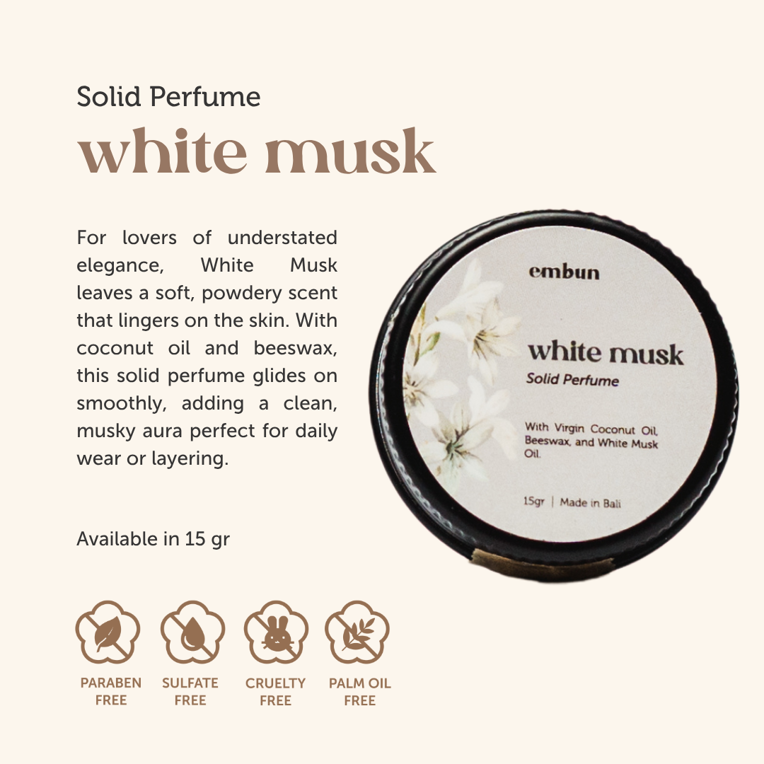 Solid Perfume White Musk 15 gr