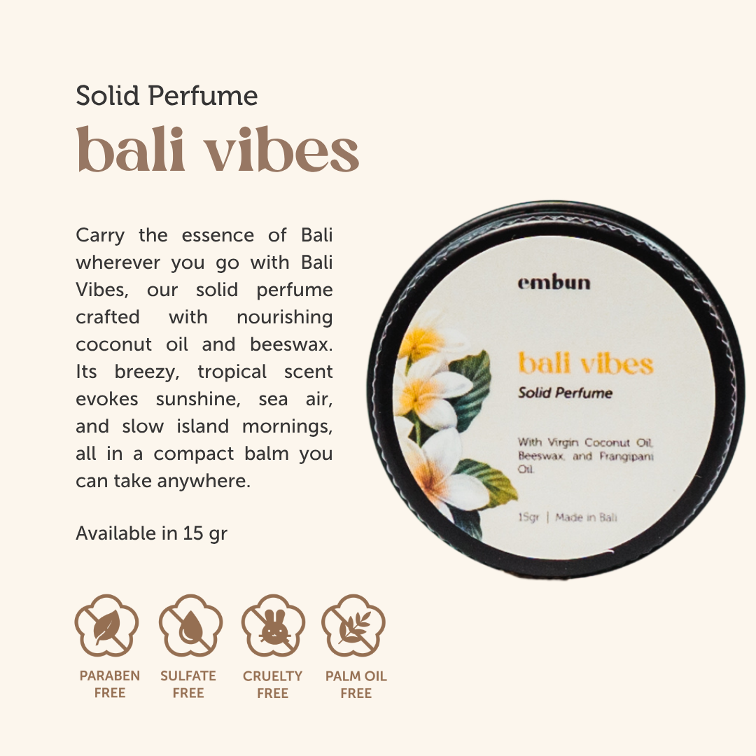 Solid Perfume Bali Vibes 15 gr