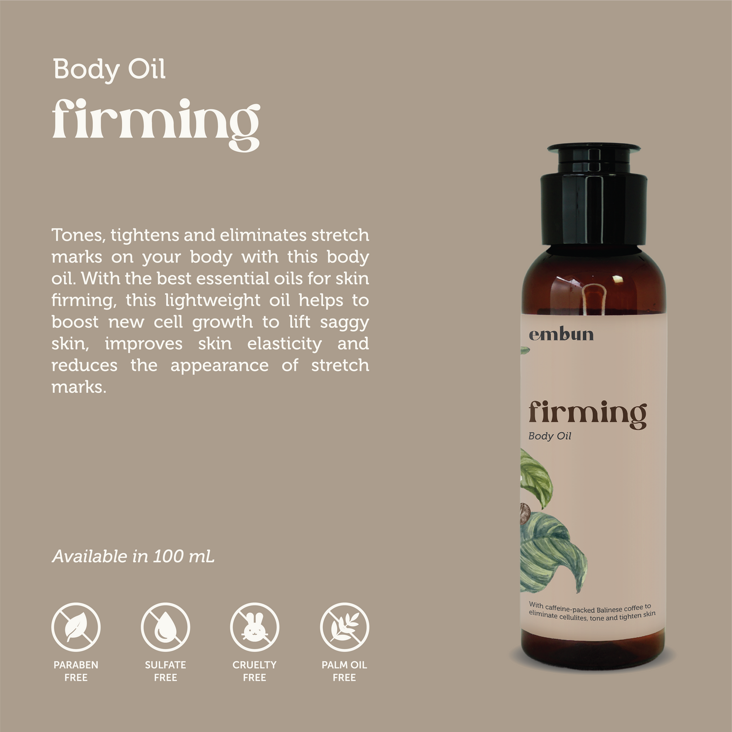 Body Oil Firming 100 ml