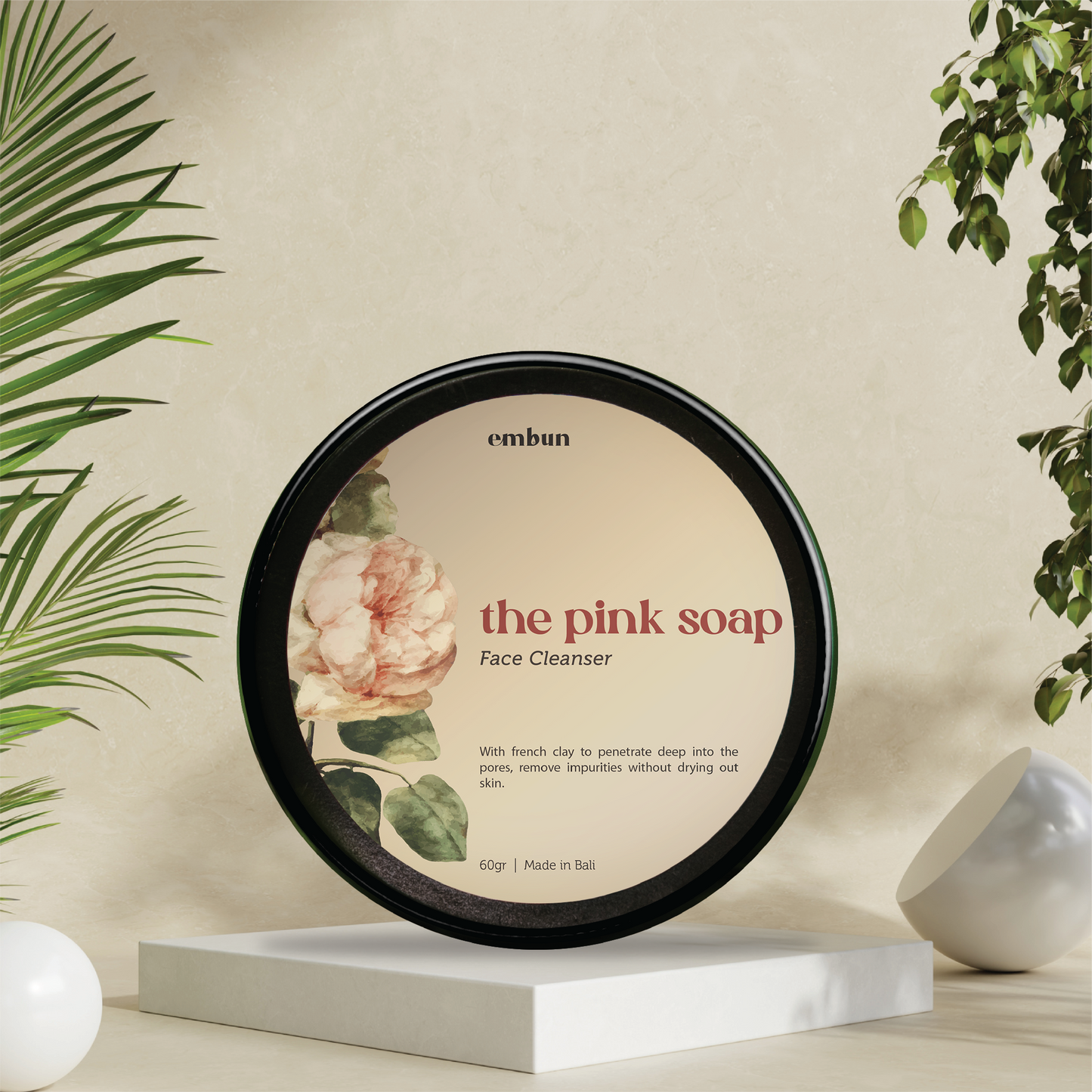 Face Cleanser The Pink Soap 60 gr