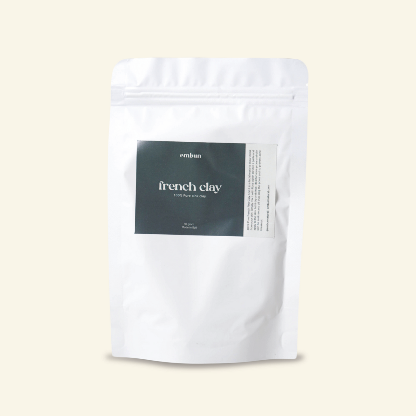 Facial Mask French Clay 60 gr