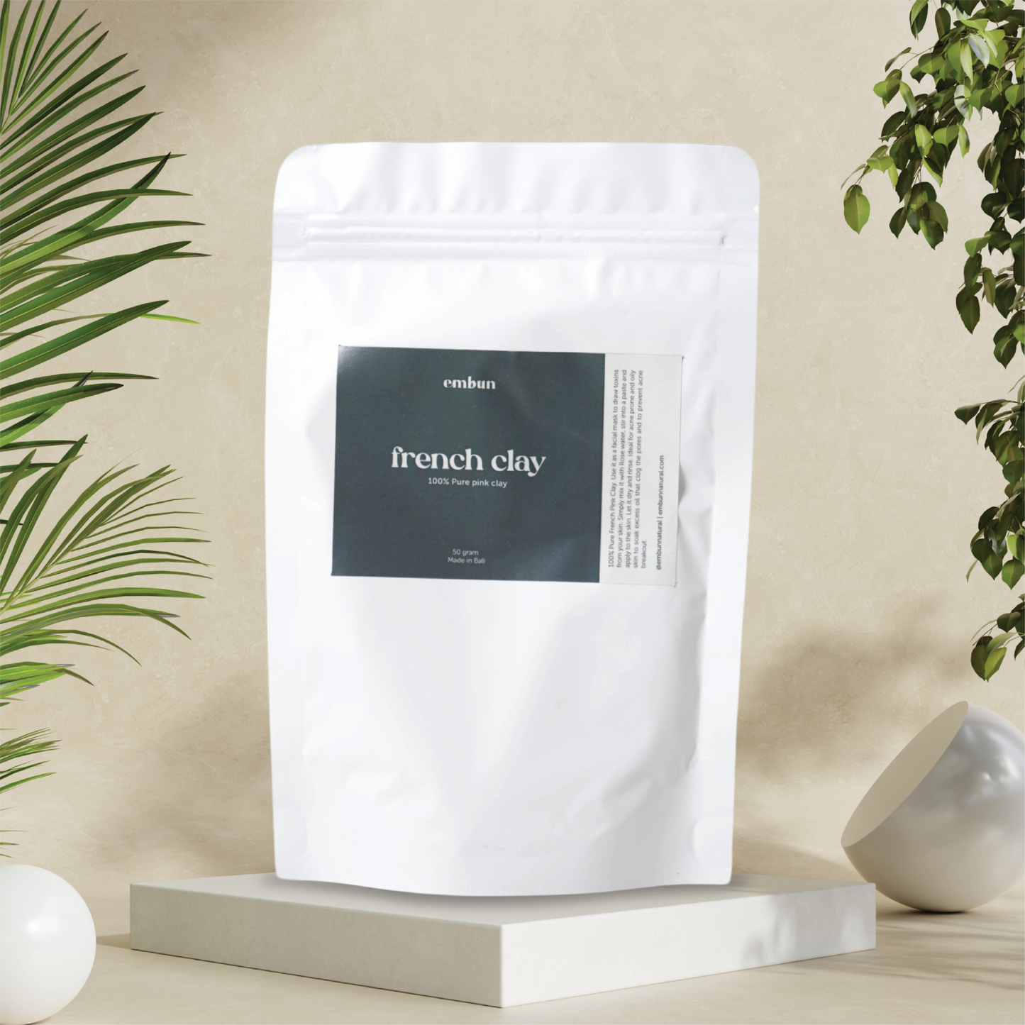 Facial Mask French Clay 60 gr