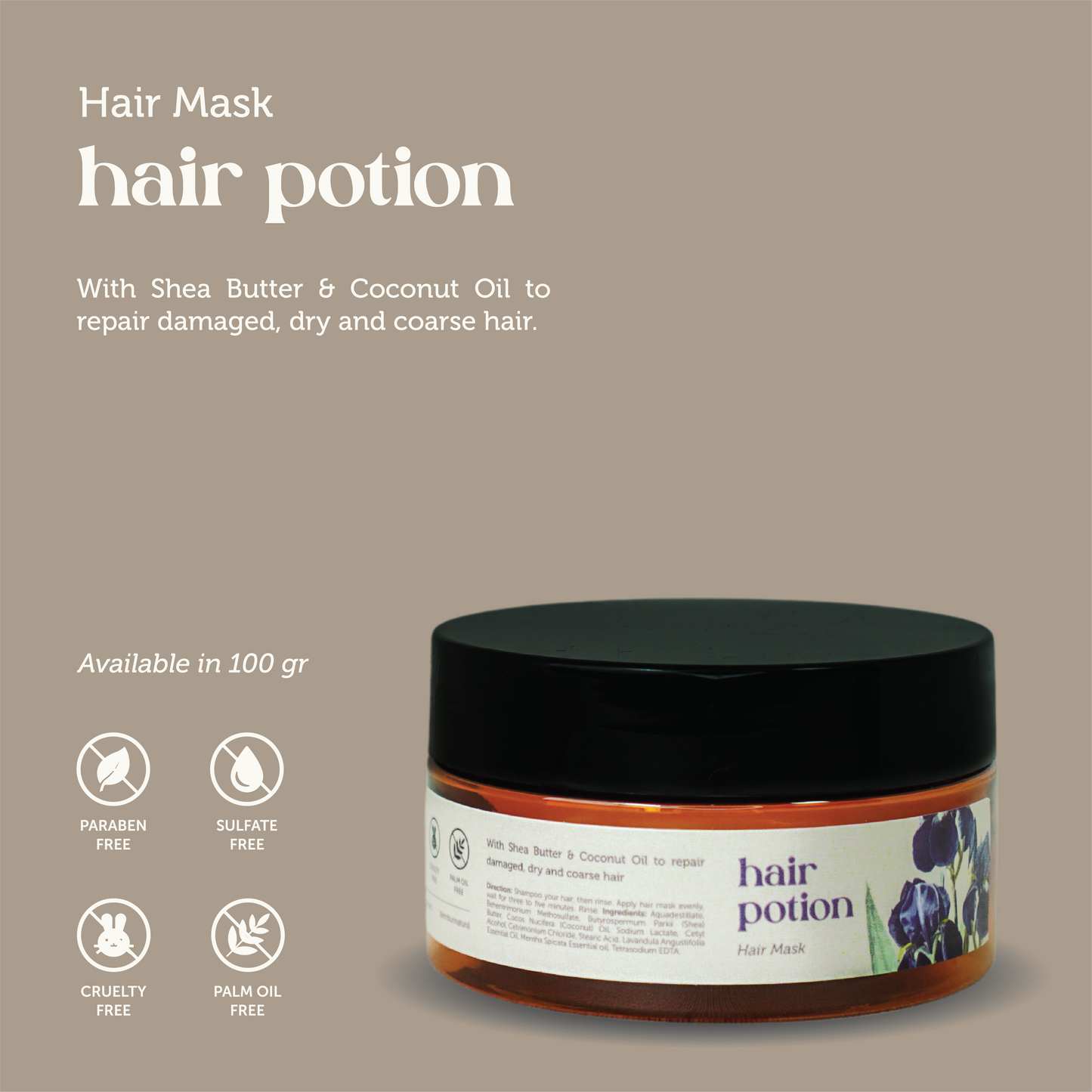 Hair Mask Hair Potion 100 gr