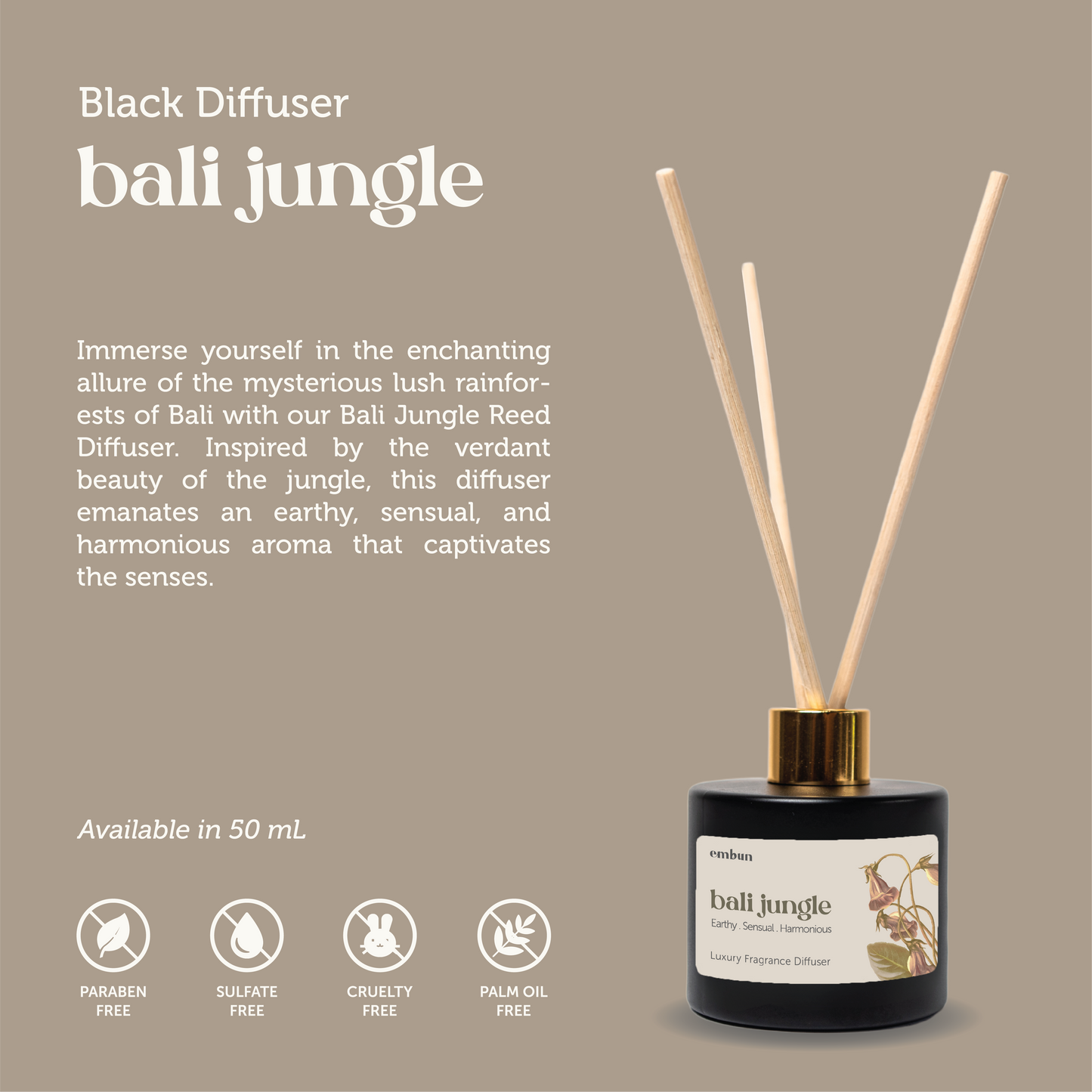 Diffuser Bali Jungle 50 ml