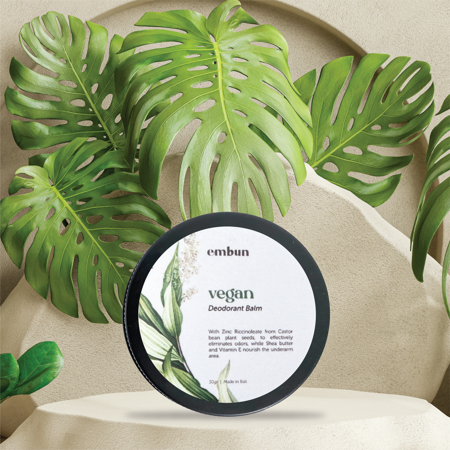 Deodorant Balm Vegan 30 gr