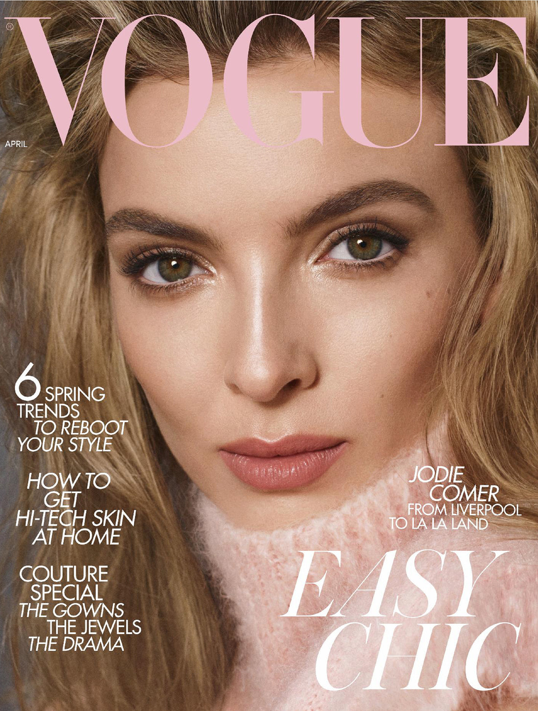 Get Set Glow! British Vogue April 2020