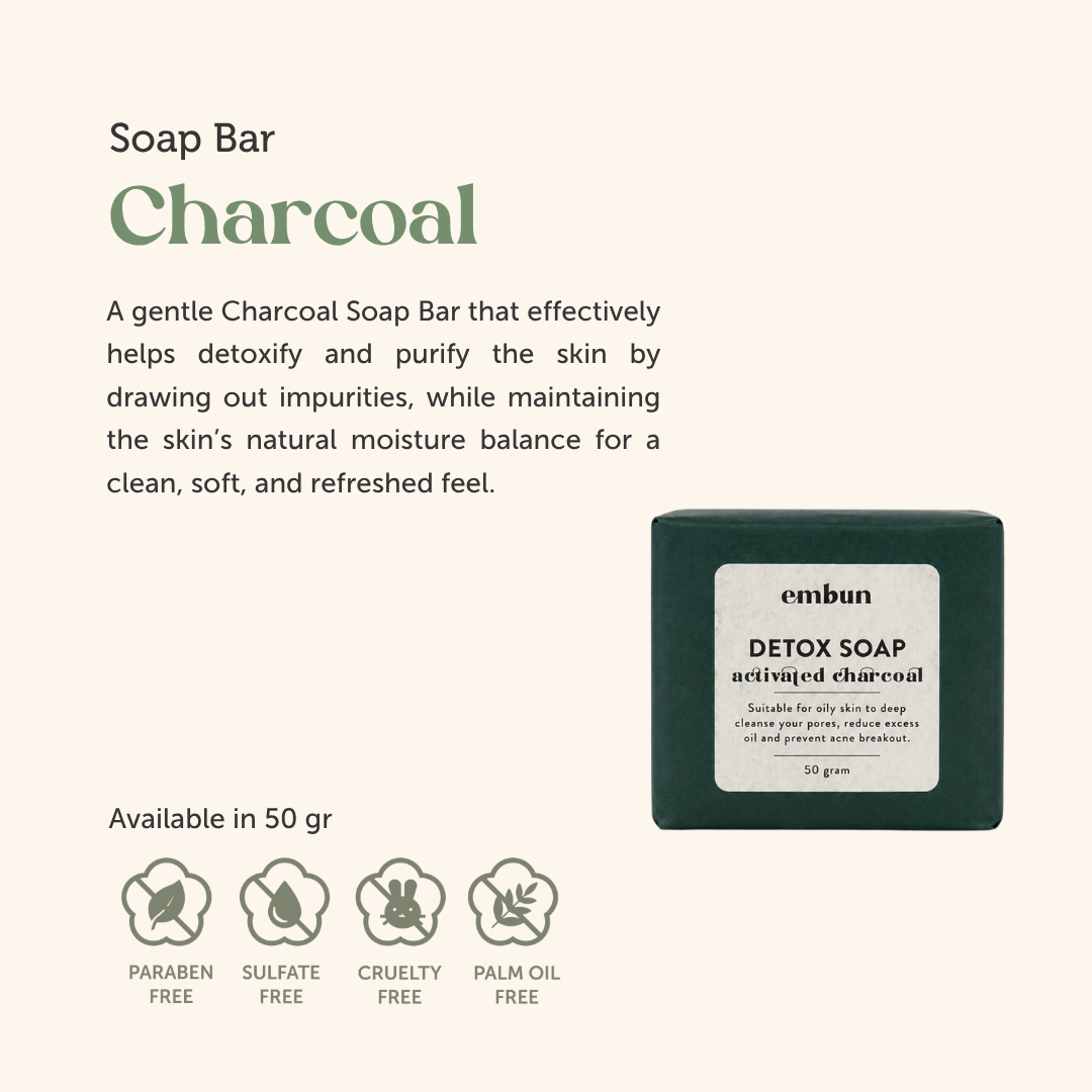 Charcoal Soap Bar 50 gr