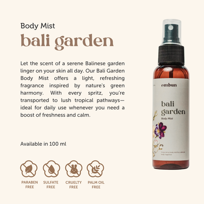 Body Mist Bali Garden 100 ml