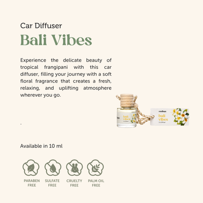 Car Diffuser Bali Vibes 10 ml
