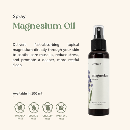 Magnesium Oil Body Spray 100 ml