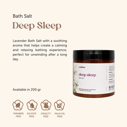 Bath Salt Deep Sleep 200 gr