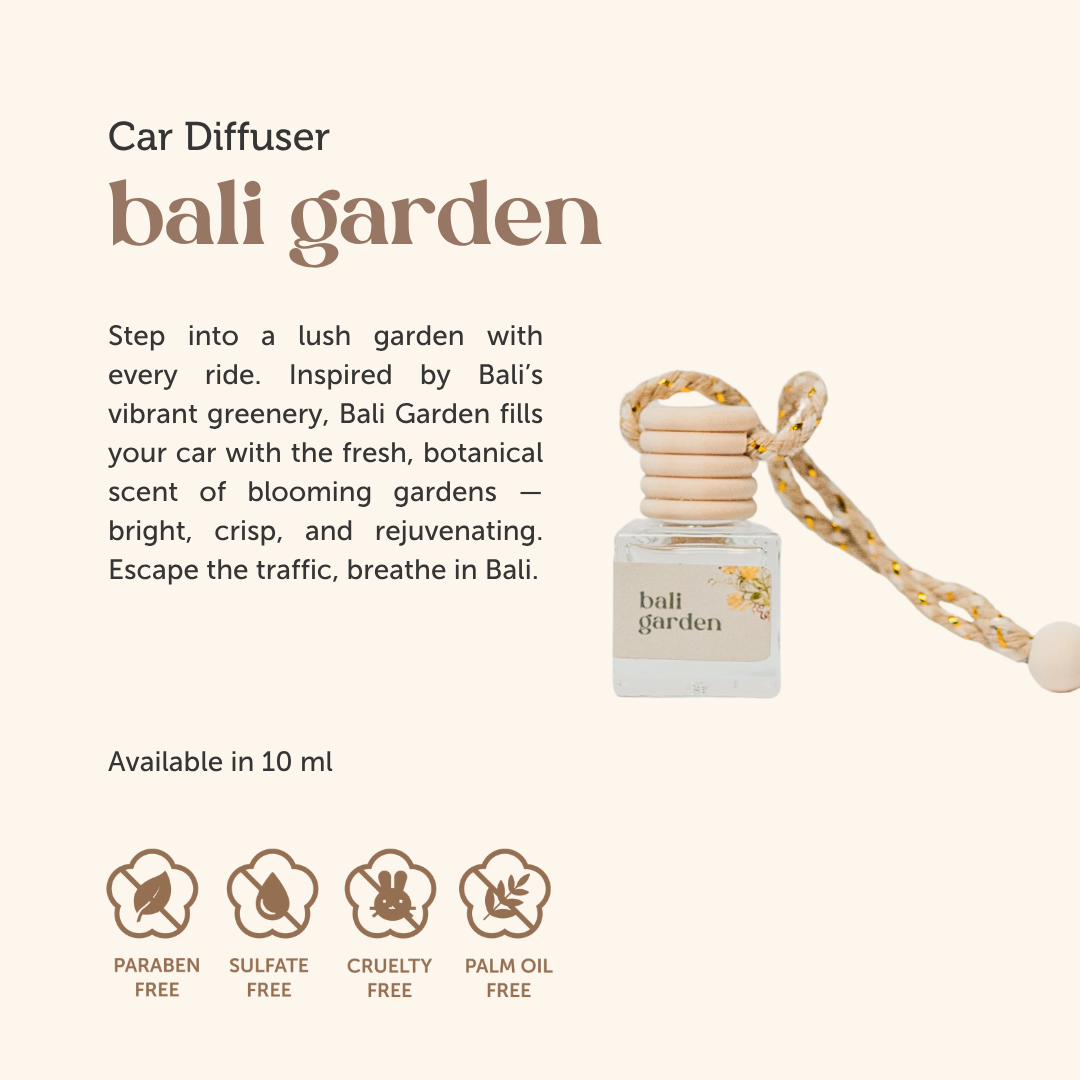 Car Diffuser Bali Garden 10 ml