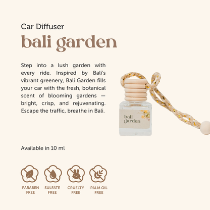 Car Diffuser Bali Garden 10 ml