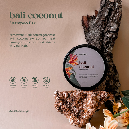 Shampoo Bar Bali Coconut 60 gr