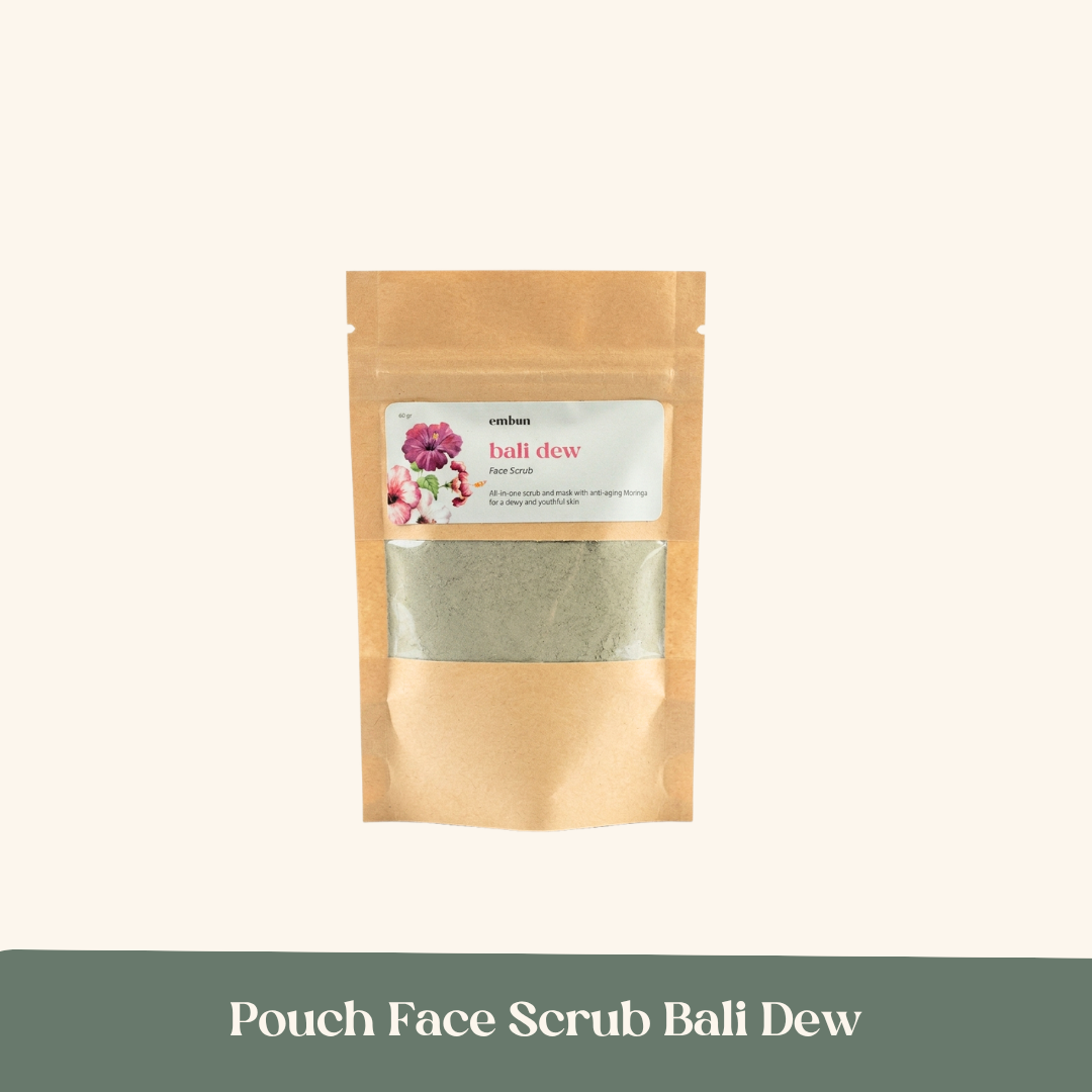 Pouch Face Scrub Bali Dew 60 gr