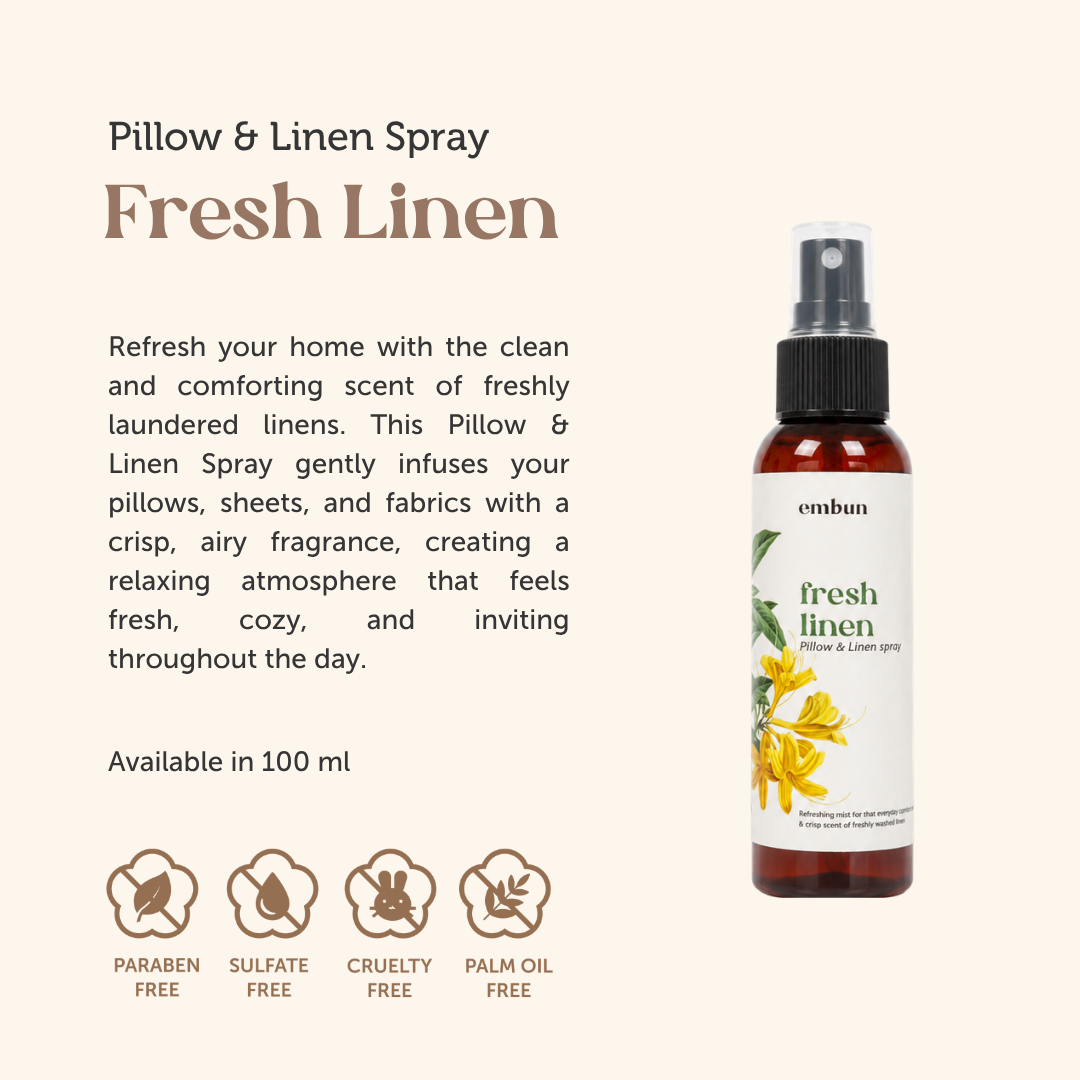 Pillow & Linen Spray Fresh Linen 100 ml