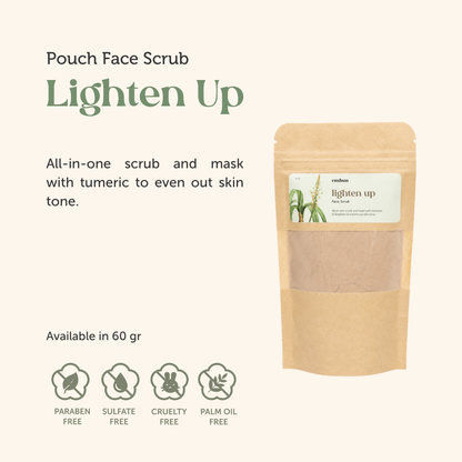 Pouch Face Scrub Bali Glow 60 gr