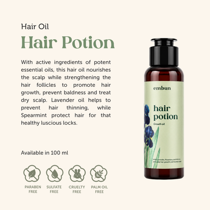 Hair Potion Growth Oil 100 ml