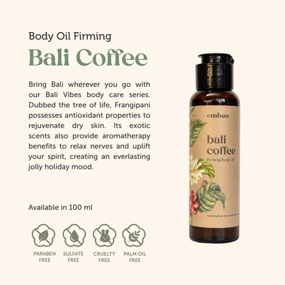 Body Oil Bali Coffee 100 ml