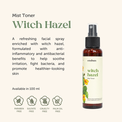 Witch Hazel Mist Toner 100 ml
