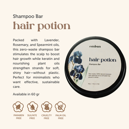 Shampoo Bar Hair Potion 60 gr