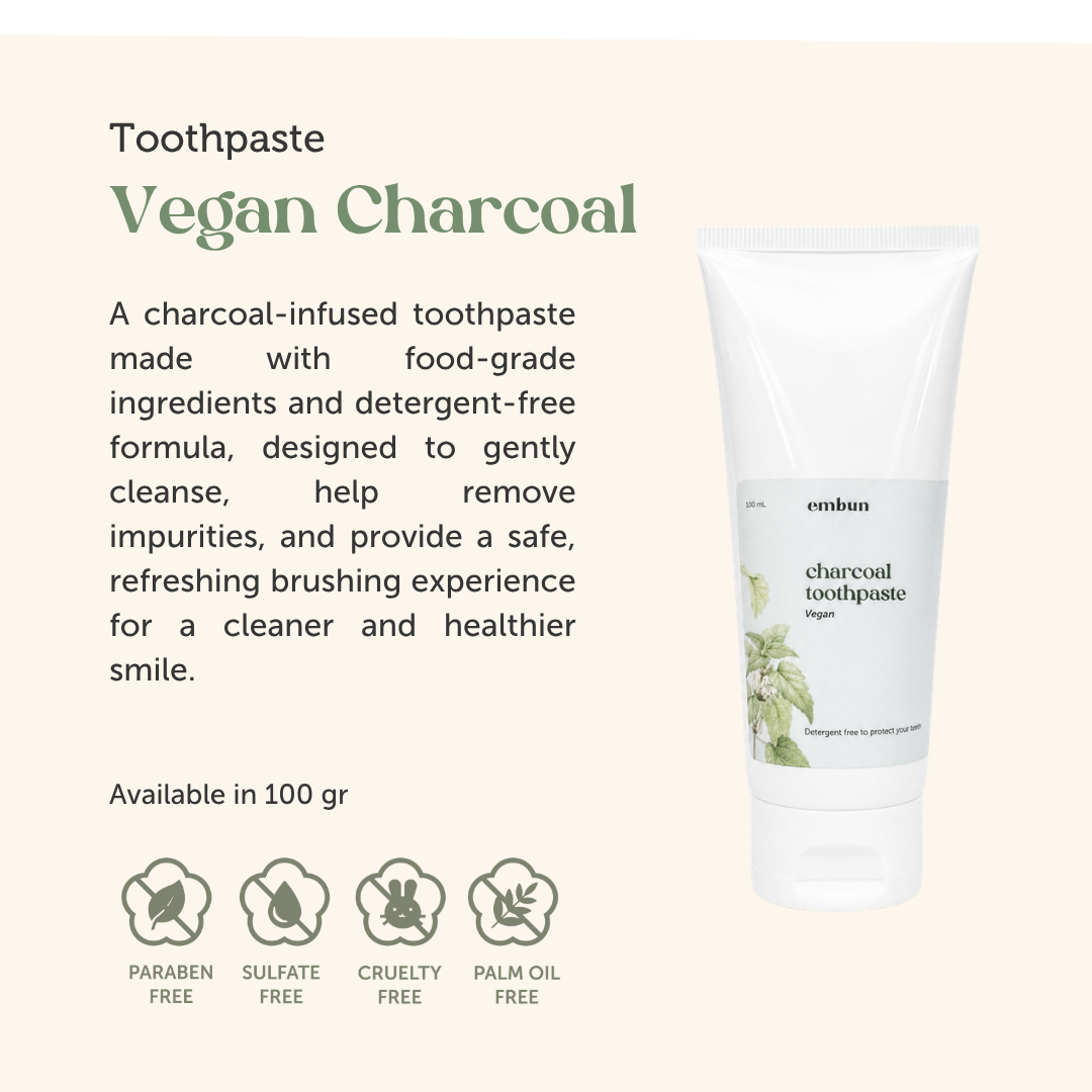Vegan Charcoal Toothpaste 100 gr