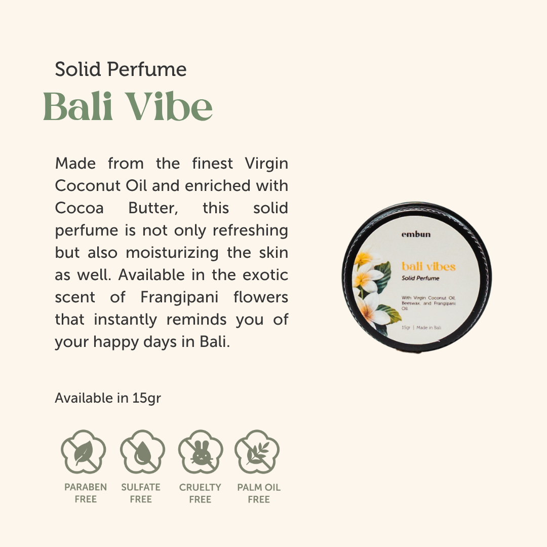 Solid Perfume Bali Vibes 15 gr