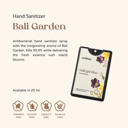 Hand Sanitizer Bali Garden 20 ml