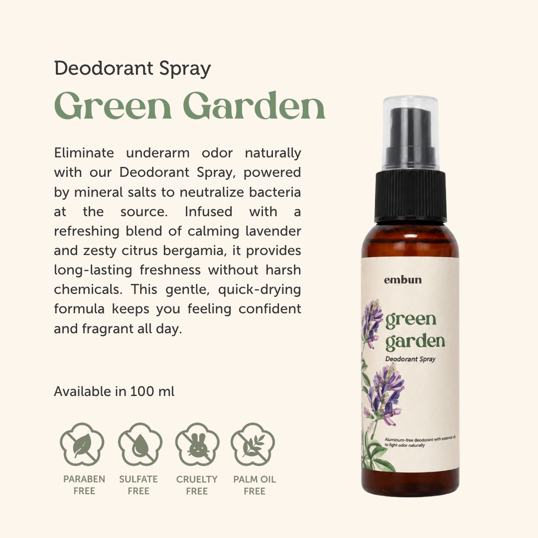 Deodorant Spray Green Garden 100 ml