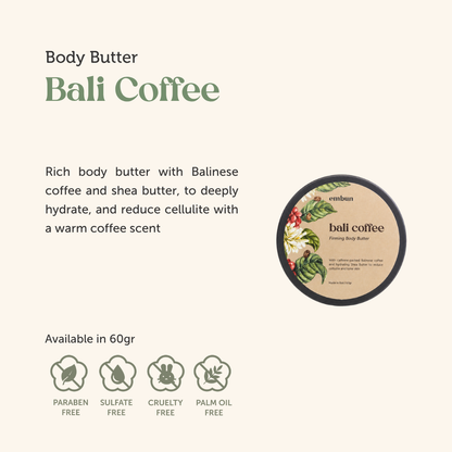 Body Butter Bali Coffee 60 gr