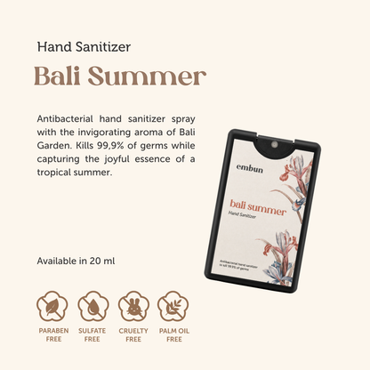 Handsanitizer Bali Summer 20 ml