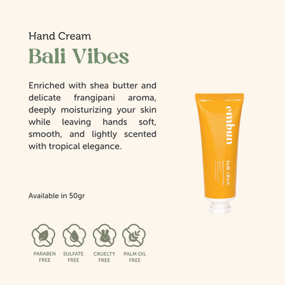 Hand Cream Bali Vibes 50 gr