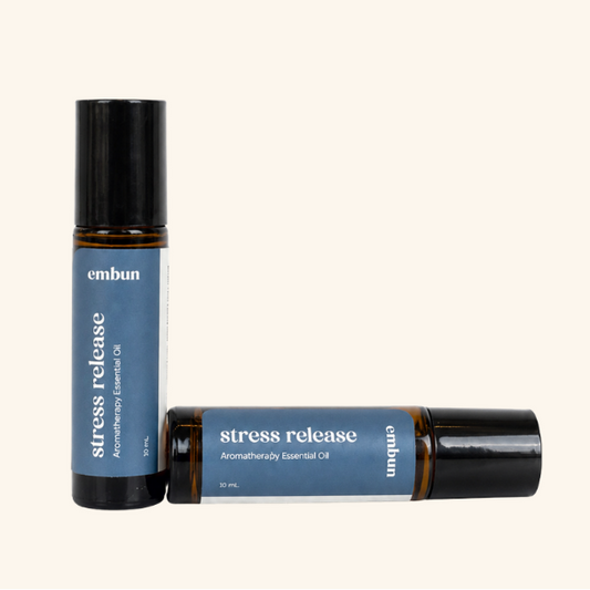 Roll On Stress Release Essential Oil Blend 10 ml