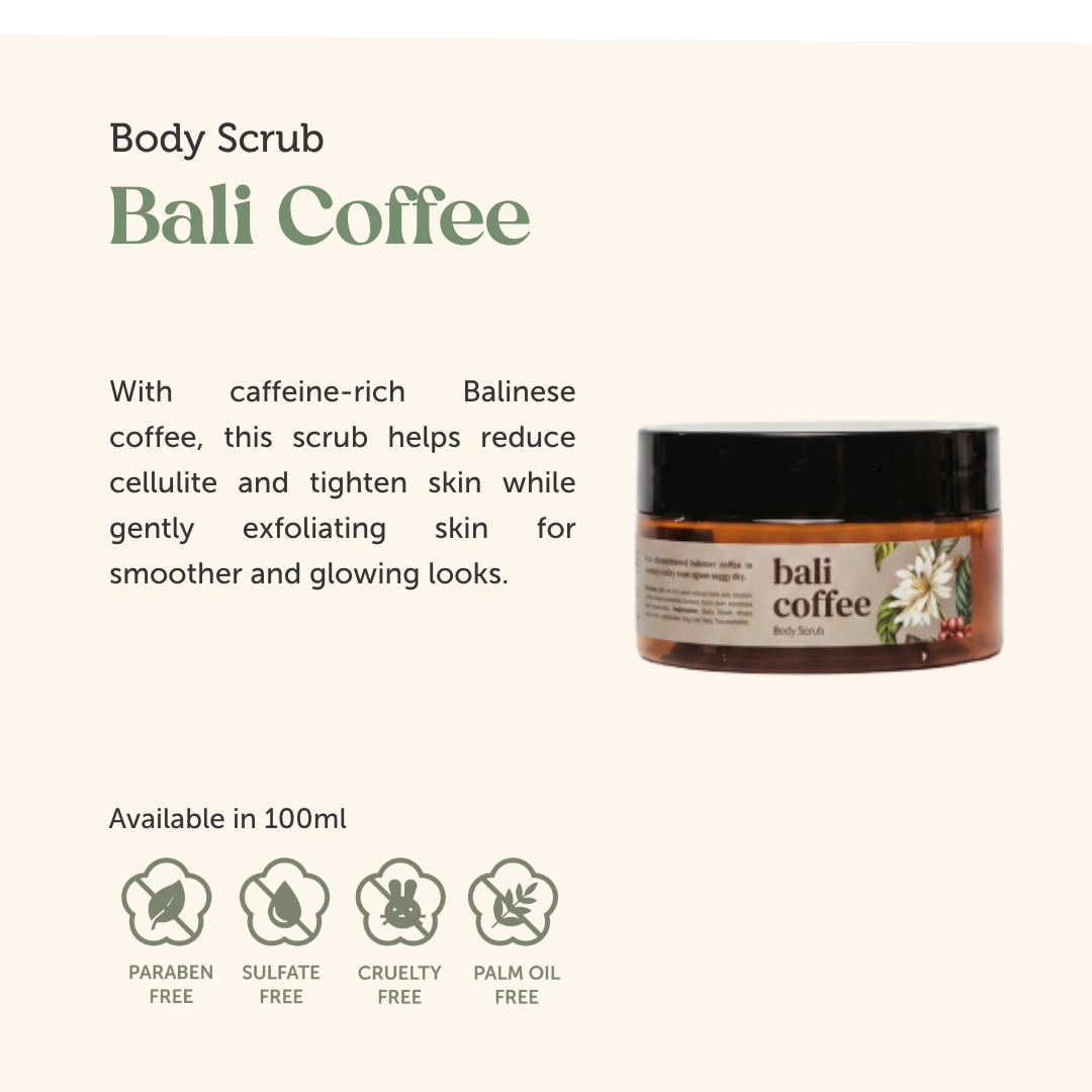 Body Scrub Bali Coffee 100 gr