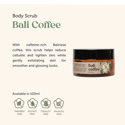 Body Scrub Bali Coffee 100 gr