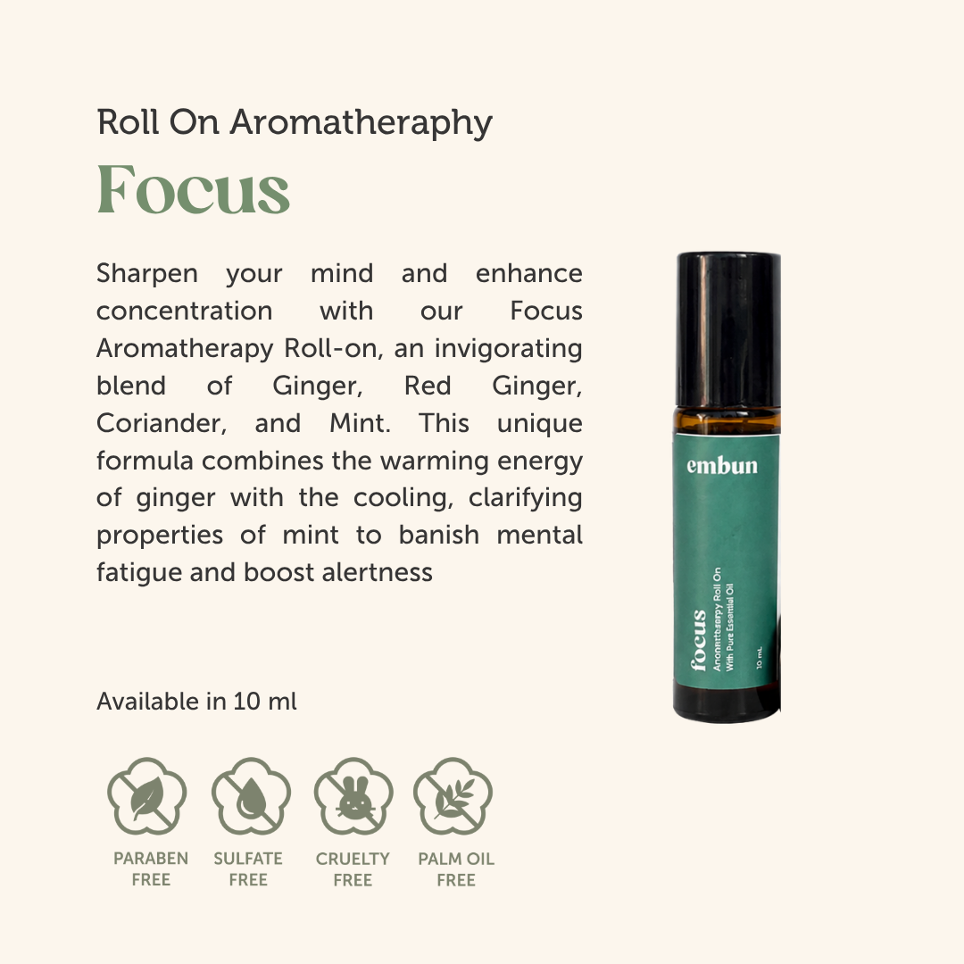 Roll On Focus Essential Oil Blend 10 ml