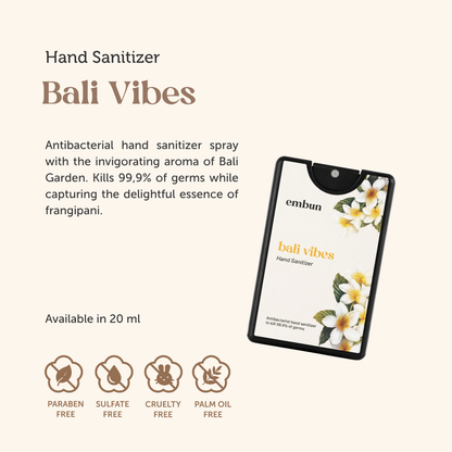 Hand Sanitizer Bali Vibes 20 ml