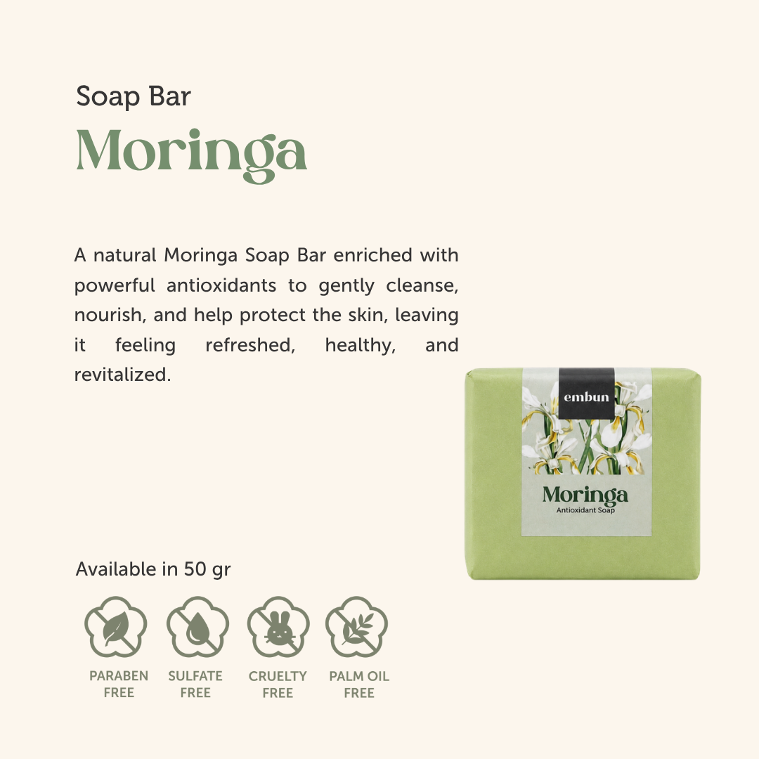 Moringa Soap Bar 50 gr
