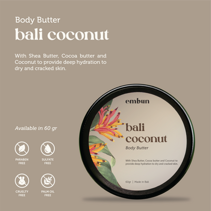 Body Butter Bali Coconut 60 gr