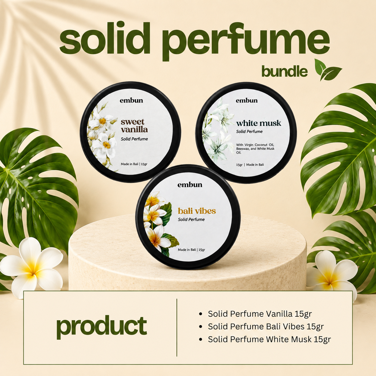 Solid Perfume Bundle