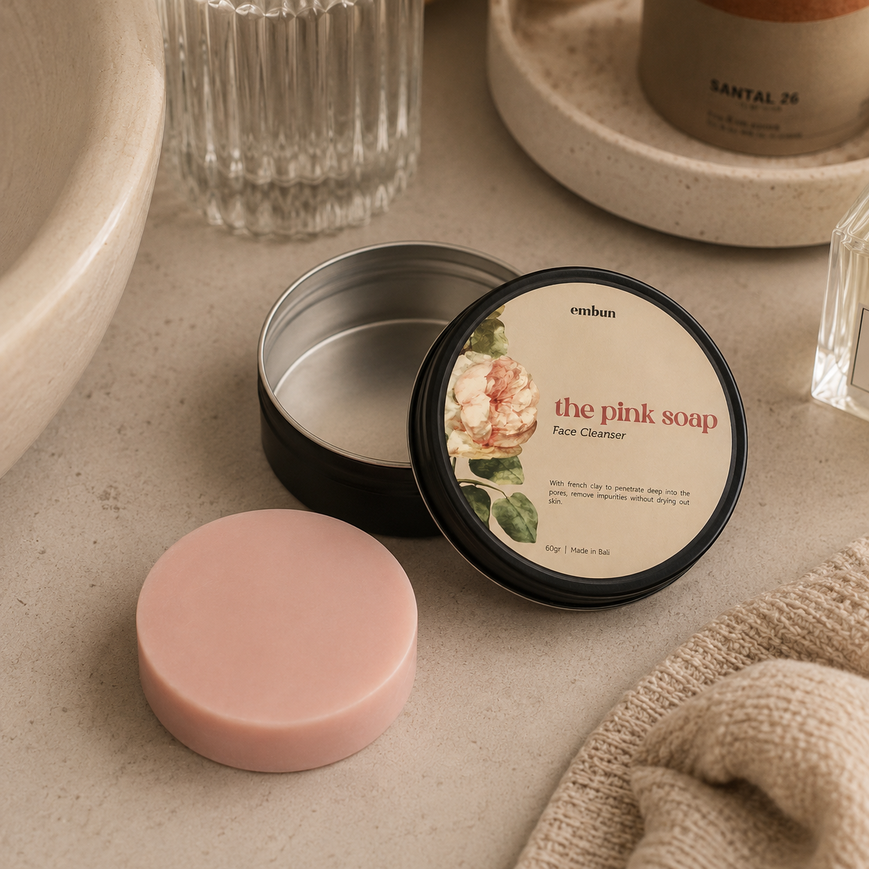 Face Cleanser The Pink Soap 60 gr