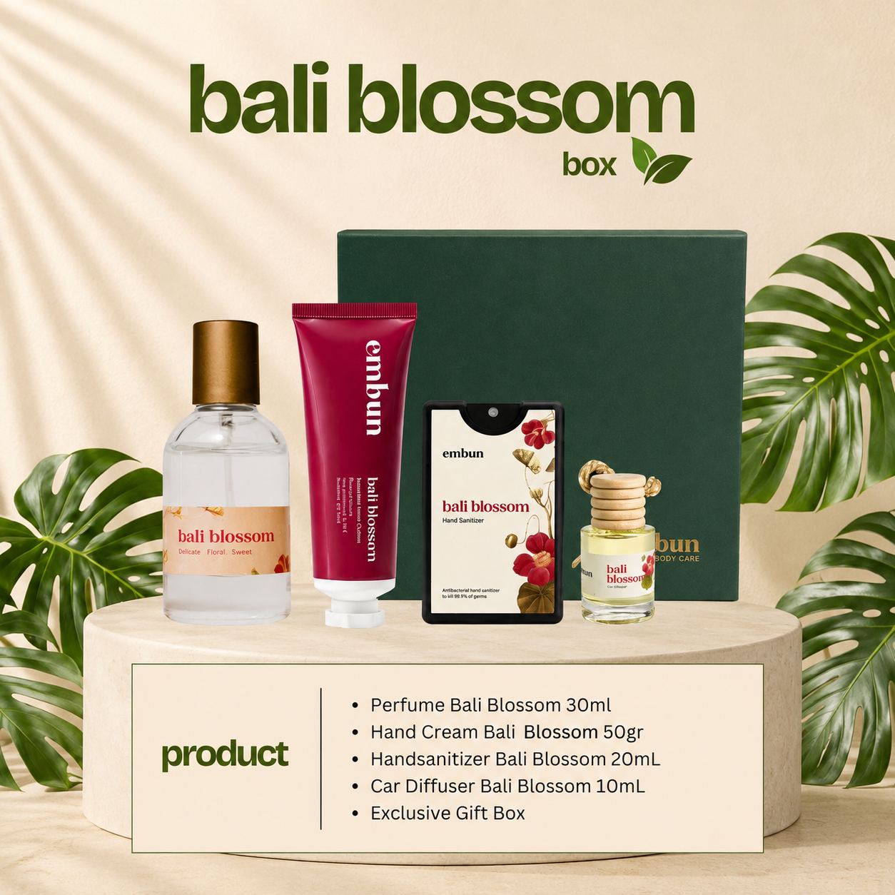 Bali Blossom Box