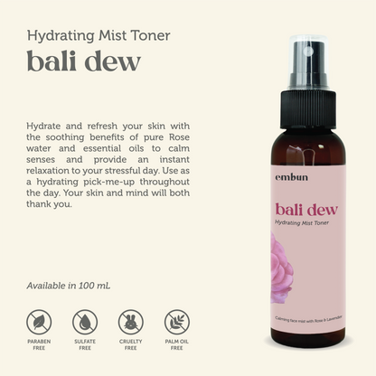 Hydrating Mist Toner Bali Dew 100 ml