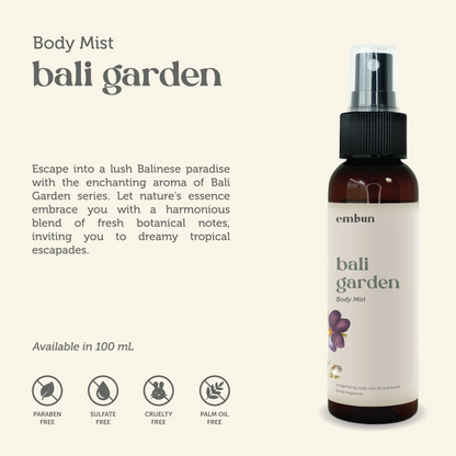 Body Mist Bali Garden 100 ml