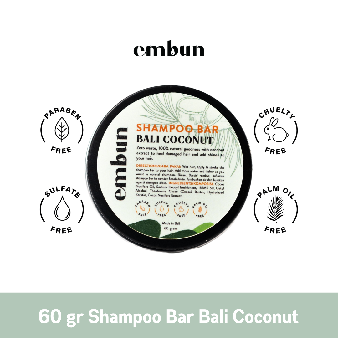 Shampoo Bar Bali Coconut 60 gr