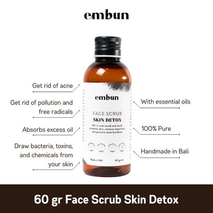 Face Scrub Skin Detox 60 gram